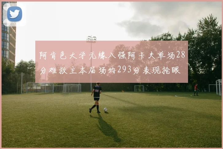 阿肯色大学无缘八强阿卡夫单场28分难救主本届场均293分表现抢眼